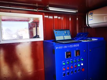 延長(zhǎng)油田采氣五廠車(chē)載式110型壓力測(cè)試裝置圖片6