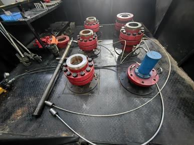 石油工具三路高溫高壓測(cè)試裝置圖片4